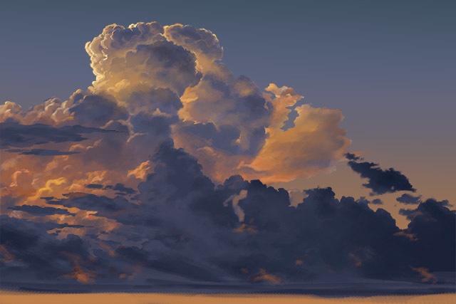 【加工・商用利用可!】「入道雲03」PSD