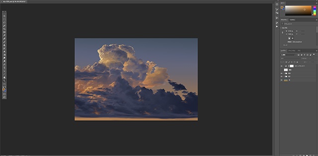 【加工・商用利用可!】「入道雲03」PSD