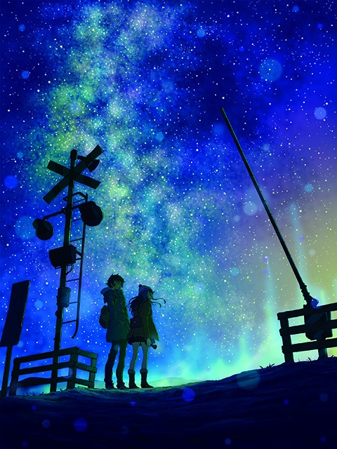 複製画(プリモアート)「星降る夜に」
