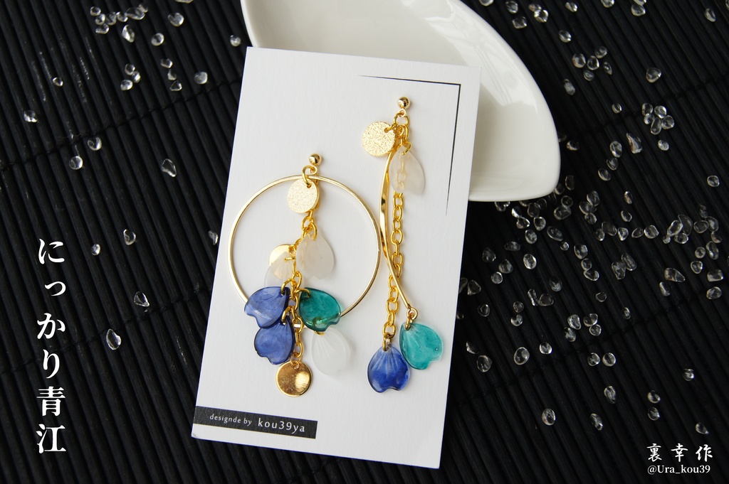 シャラララすっの桜の耳飾り