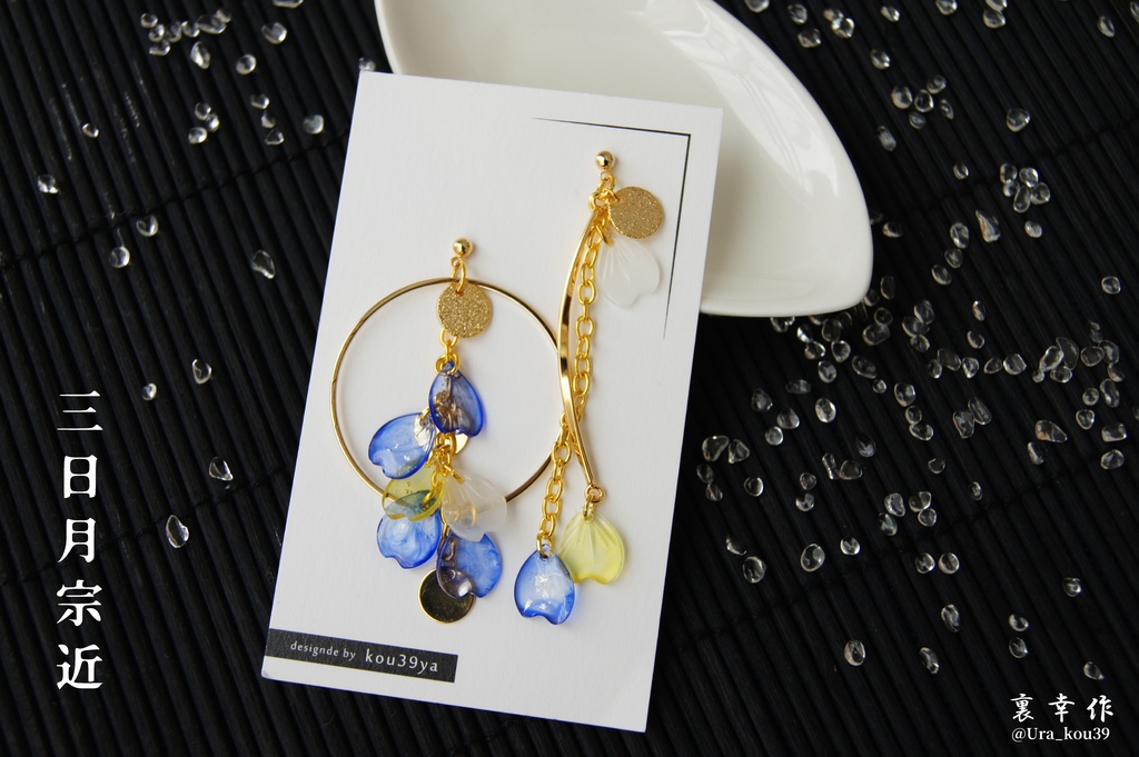 シャラララすっの桜の耳飾り