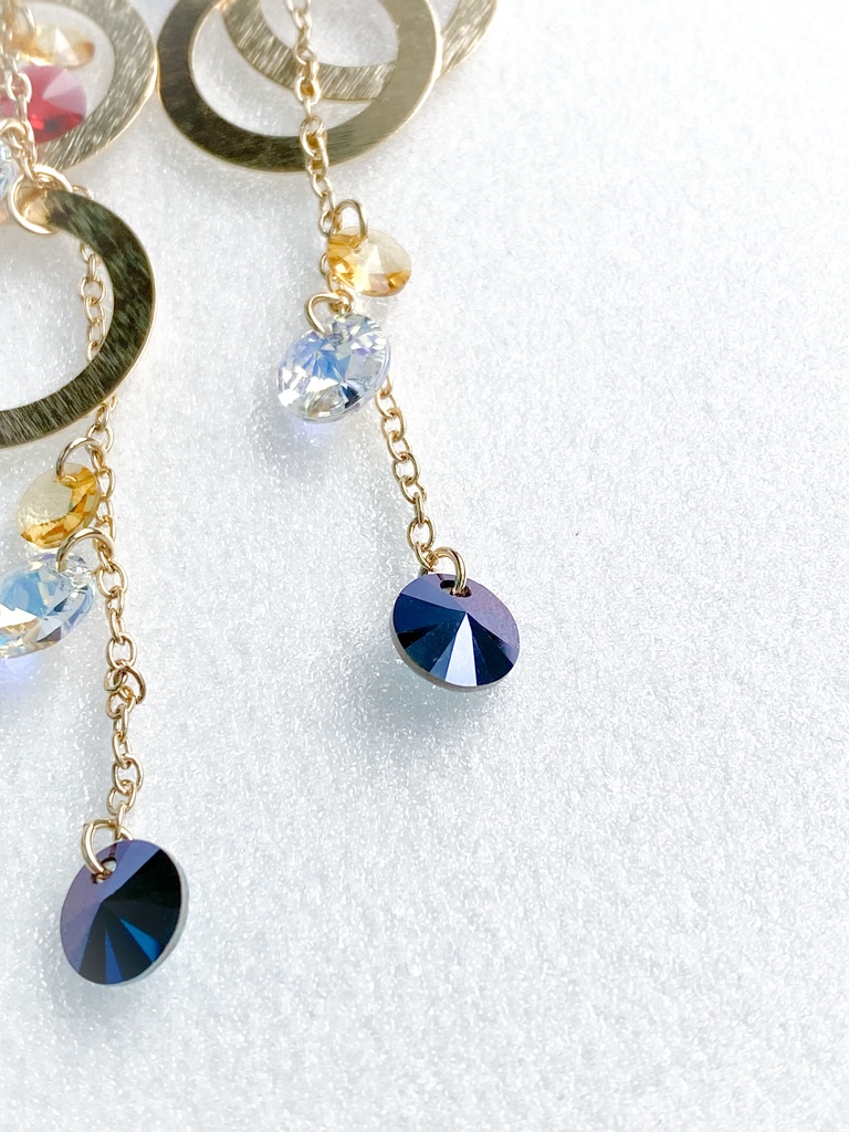 三つ星流れる耳飾り