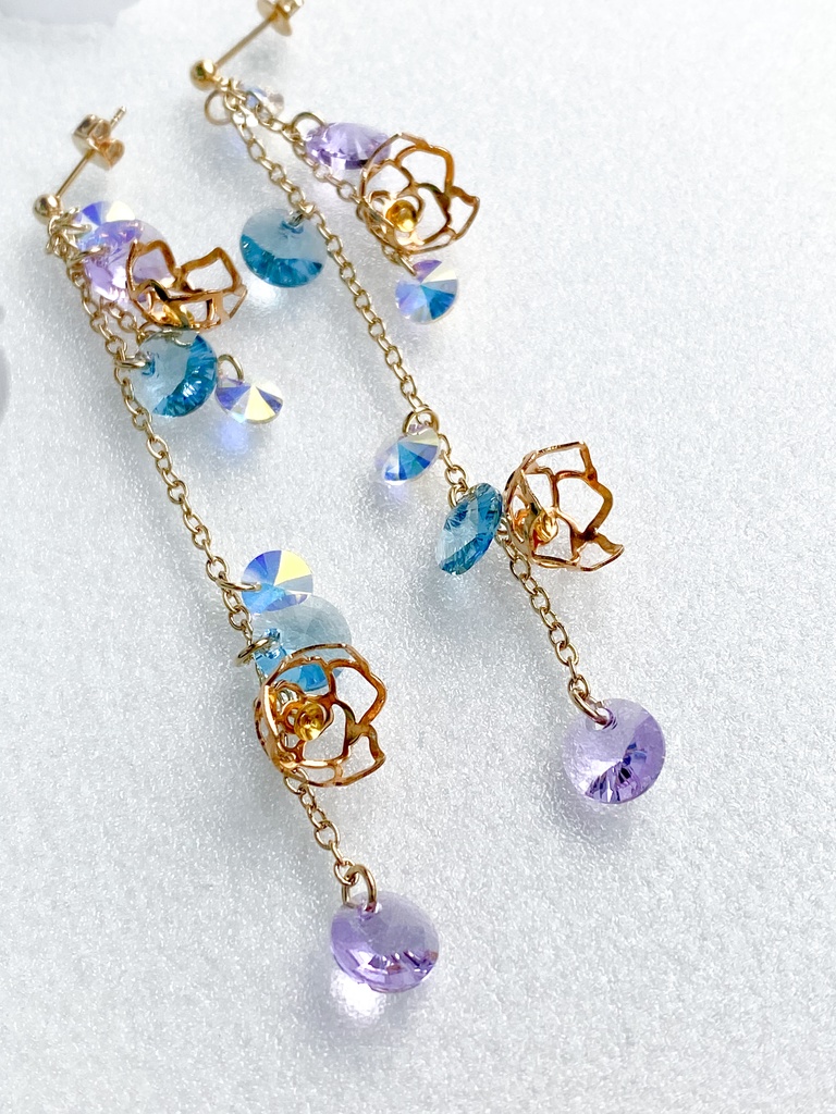 三つ星流れる耳飾り