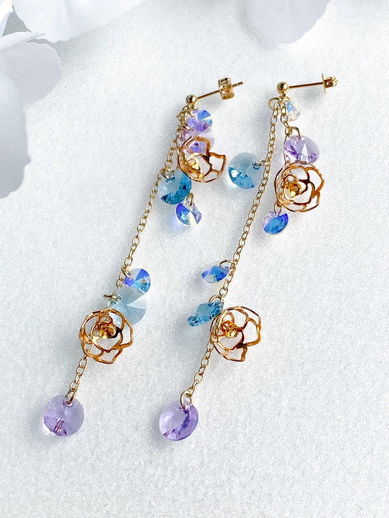 三つ星流れる耳飾り