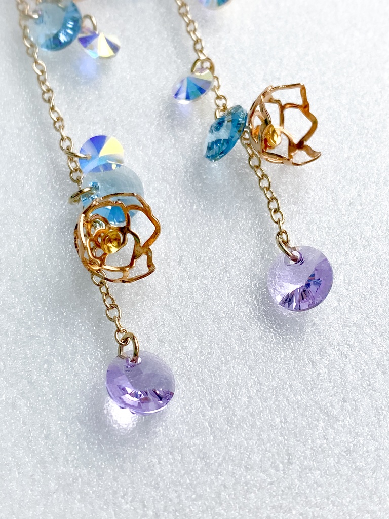 三つ星流れる耳飾り