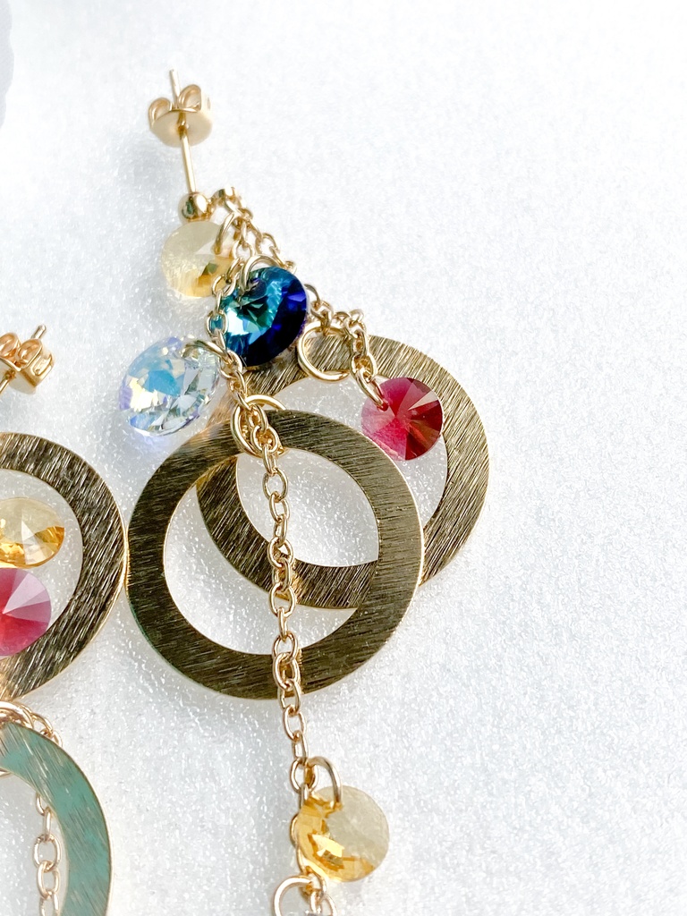 三つ星流れる耳飾り