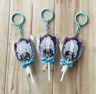 代理人ちゃんキャンディ型アクリルキーホルダー