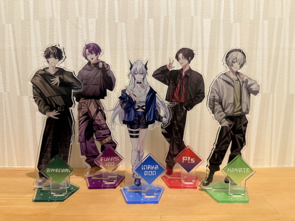 #なかまるどっといんく 歌ってみた公開記念1/11スケールアクリルフィギュア【3/31まで受注生産】