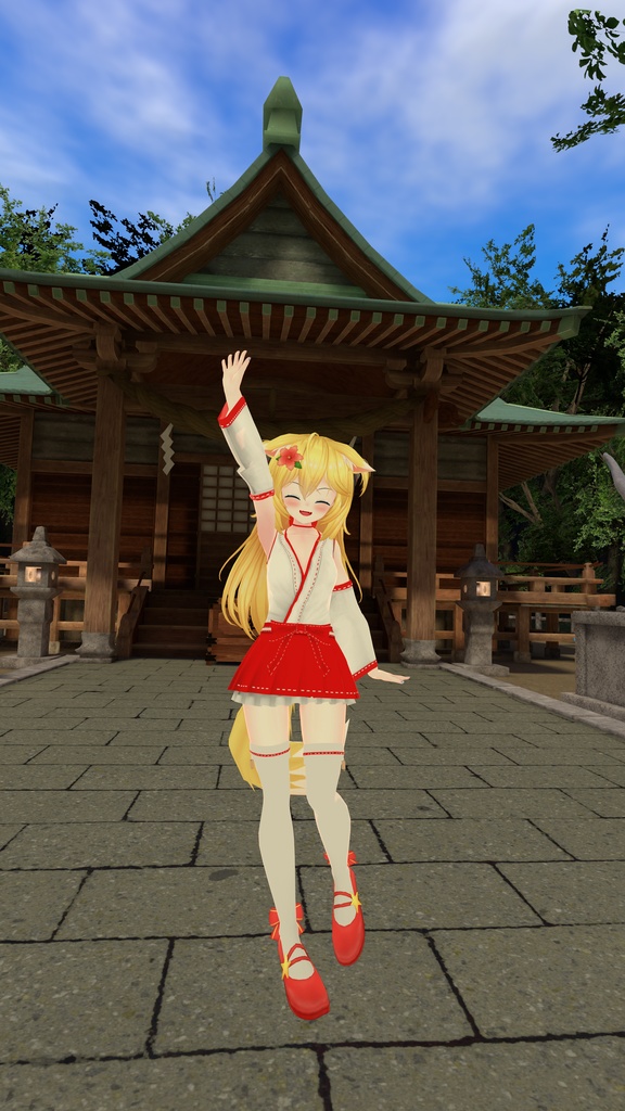 【リルちゃん専用】夏の巫女さん