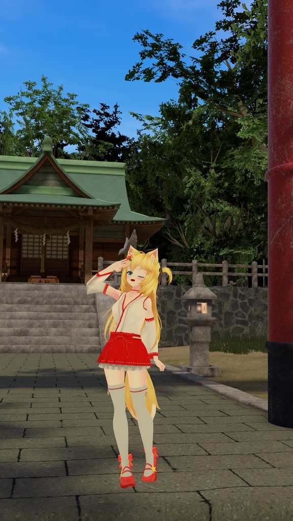 【リルちゃん専用】夏の巫女さん