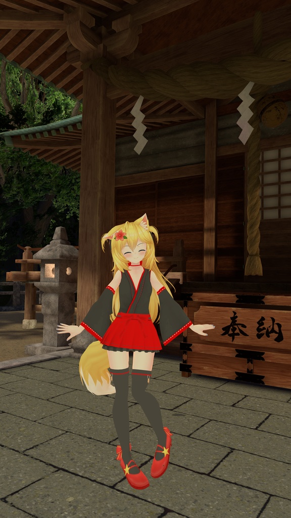 【リルちゃん専用】夏の巫女さん