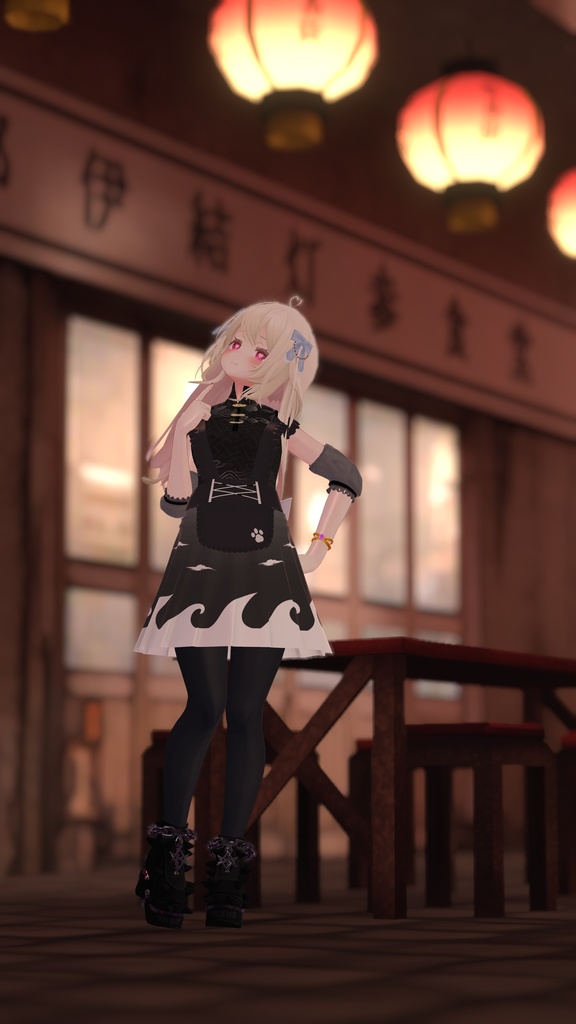 【桔梗ちゃん専用】チャイナメイド