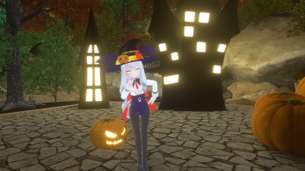 【12アバター対応】ハロウィンバニー