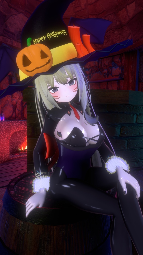 【12アバター対応】ハロウィンバニー