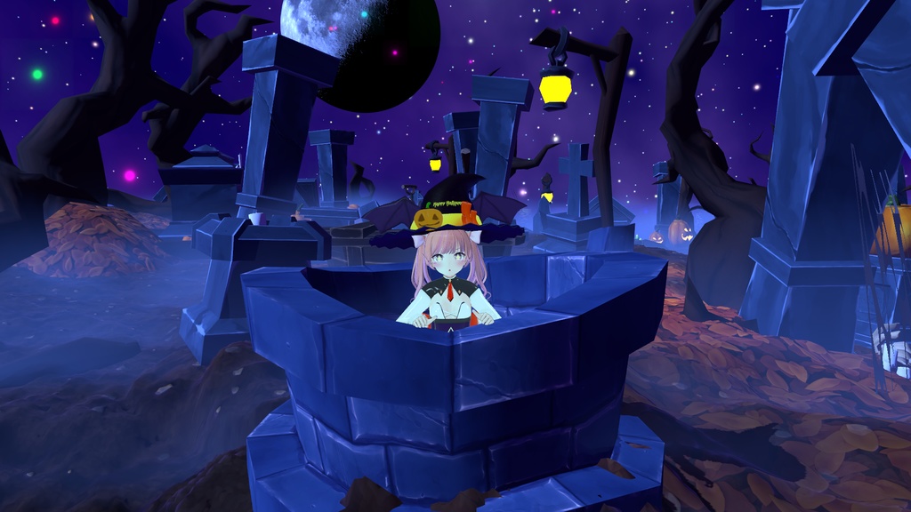 【12アバター対応】ハロウィンバニー