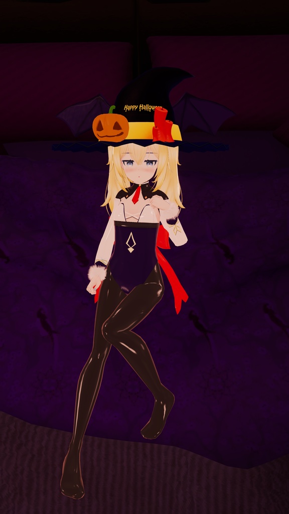 【12アバター対応】ハロウィンバニー