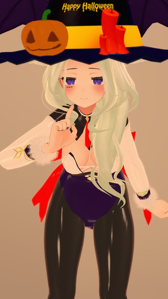 【12アバター対応】ハロウィンバニー