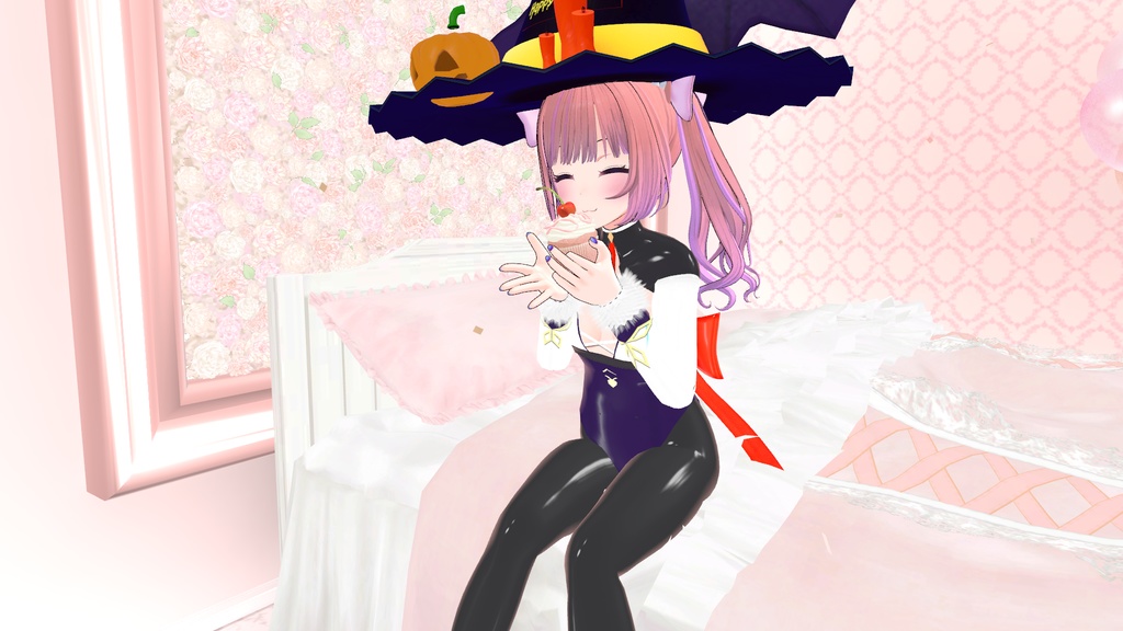 【12アバター対応】ハロウィンバニー