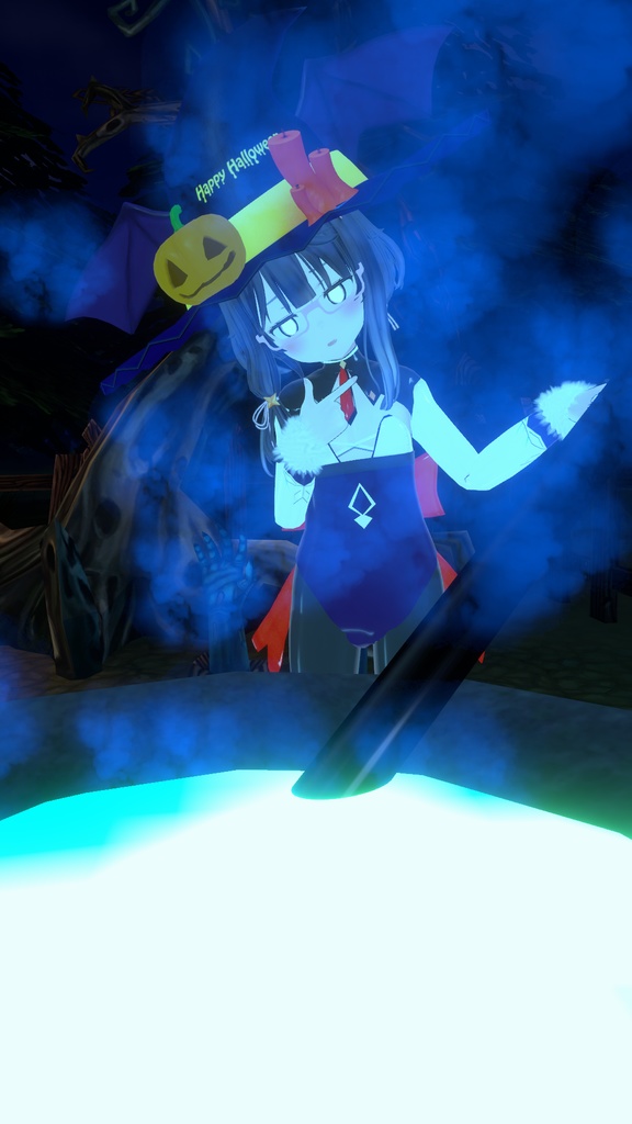 【12アバター対応】ハロウィンバニー