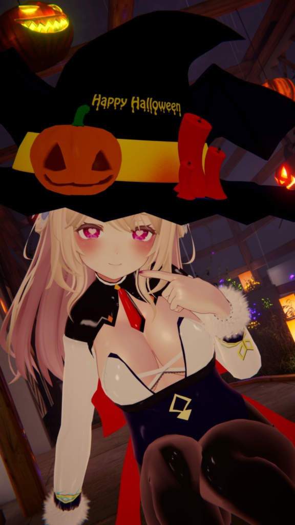 【12アバター対応】ハロウィンバニー