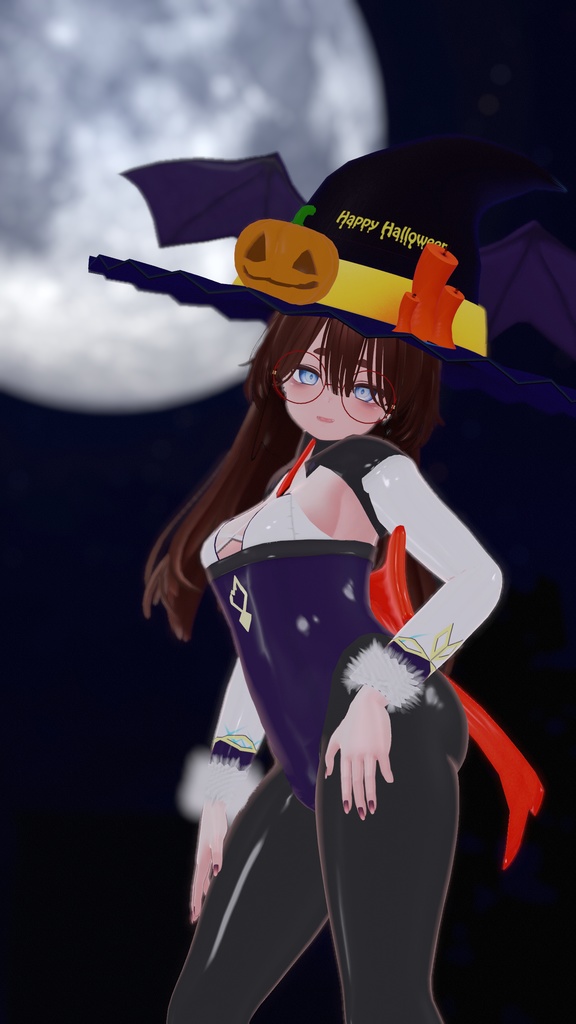 【12アバター対応】ハロウィンバニー