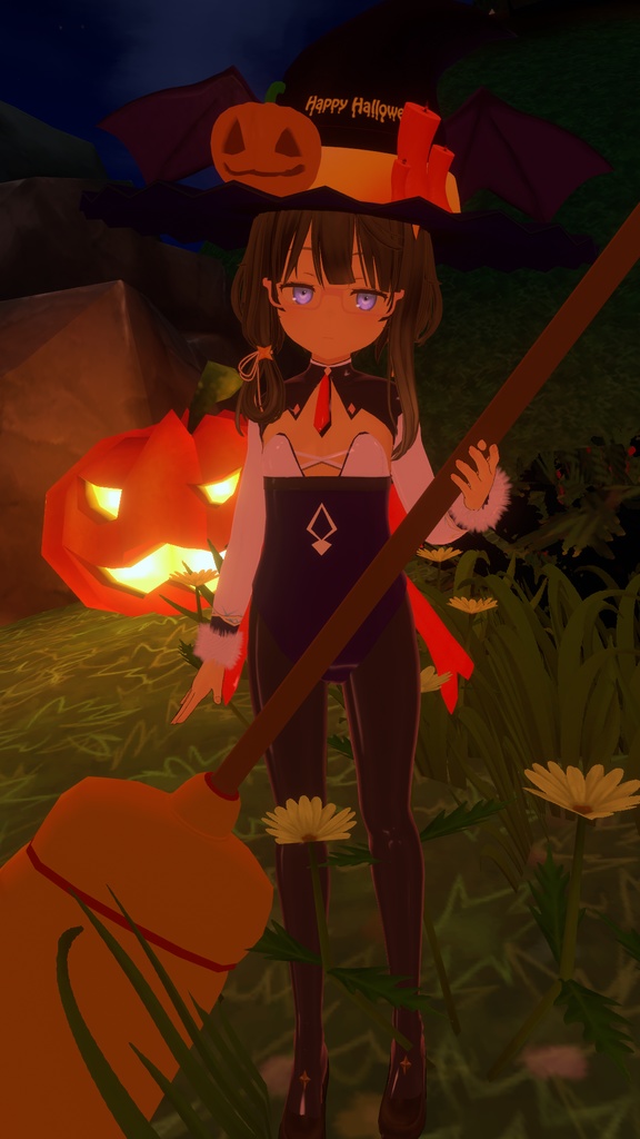 【12アバター対応】ハロウィンバニー