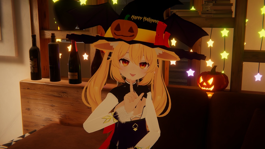 【12アバター対応】ハロウィンバニー