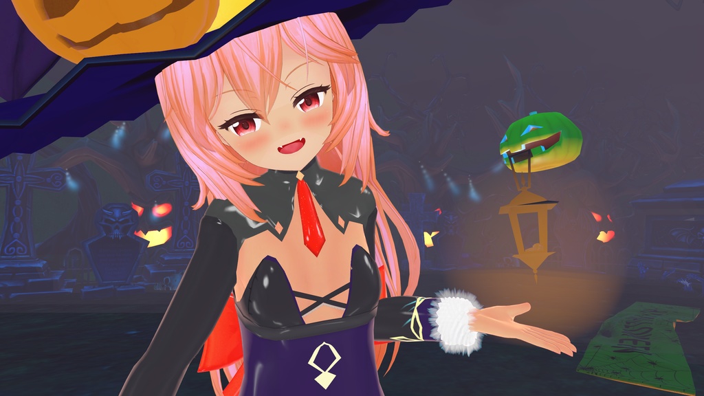 【12アバター対応】ハロウィンバニー