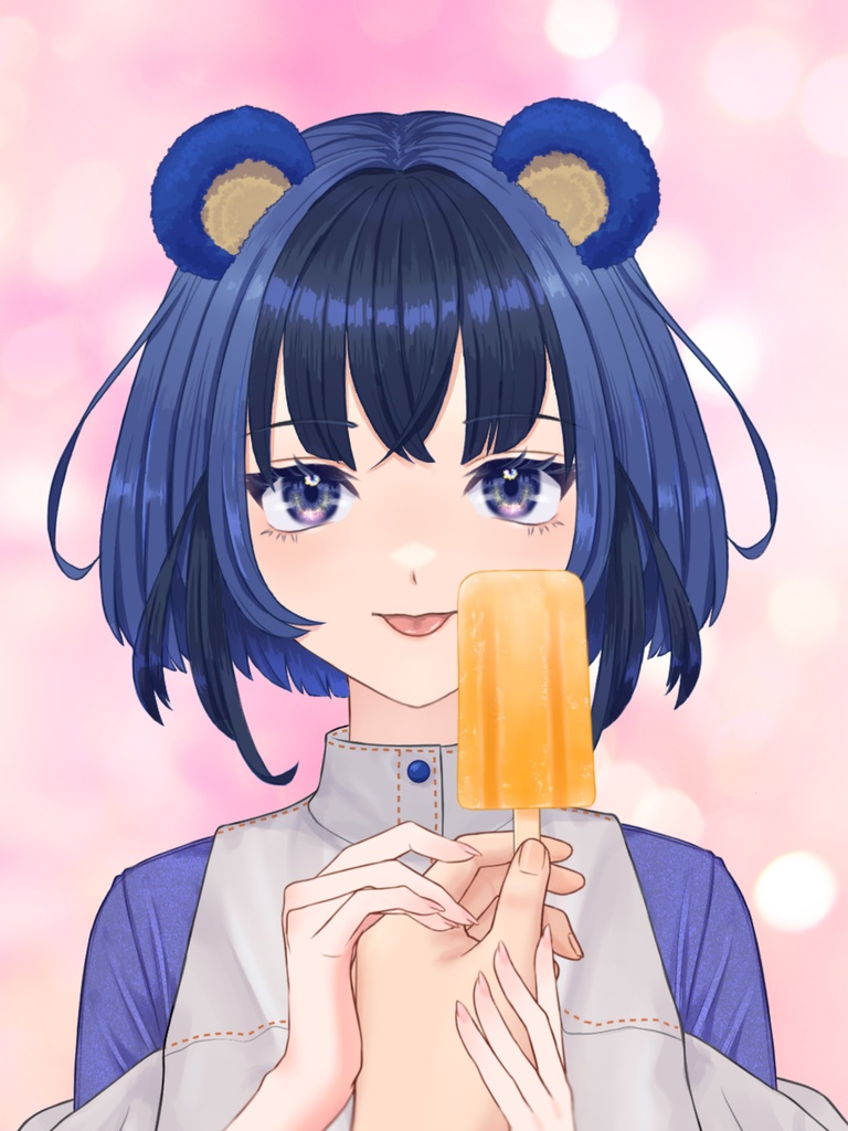 「ひと口ちょうだい！」な手の素材