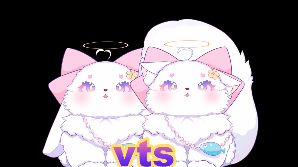 【Live2D model】VTS専用-Cute cat rabbit