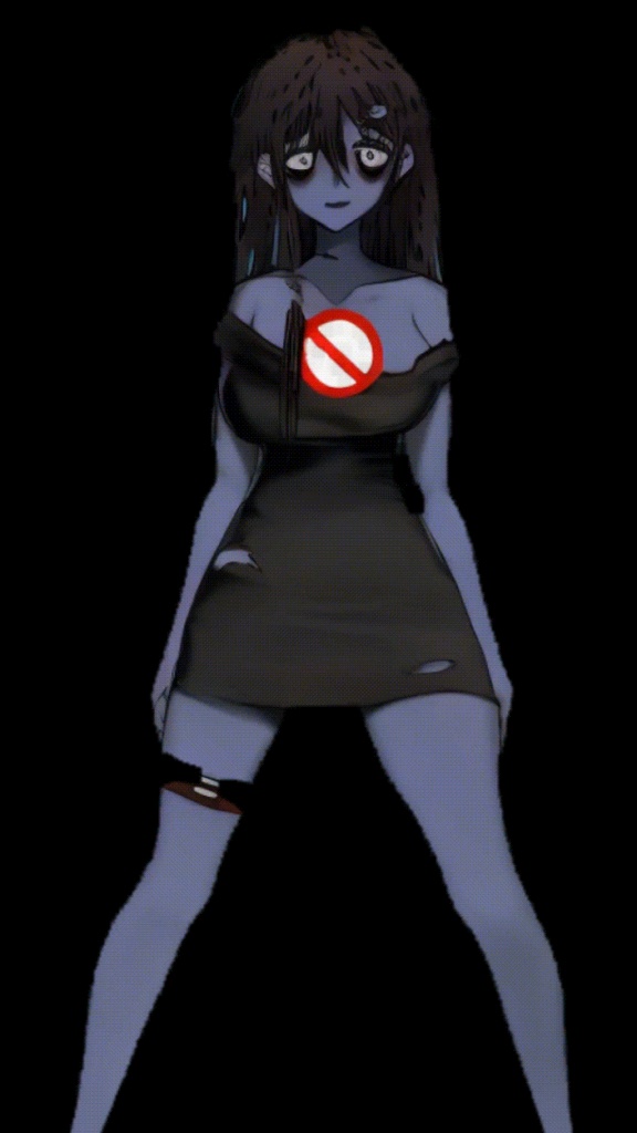 【Live2D model】VTS専用-恐怖暗黑系鬼鬼