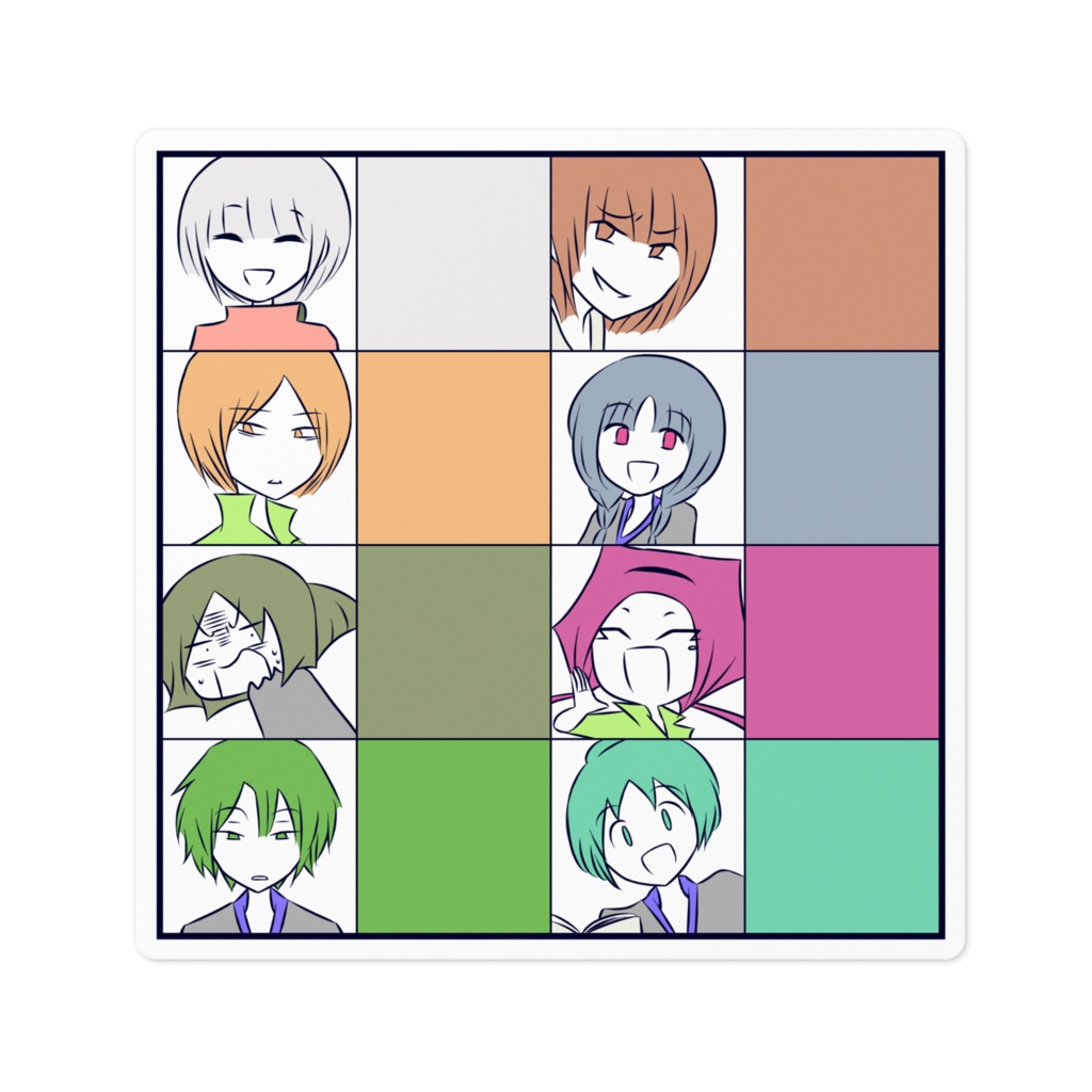 ステッカー　２月