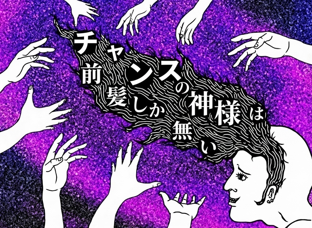 チャンスの神様は前髪しか無い