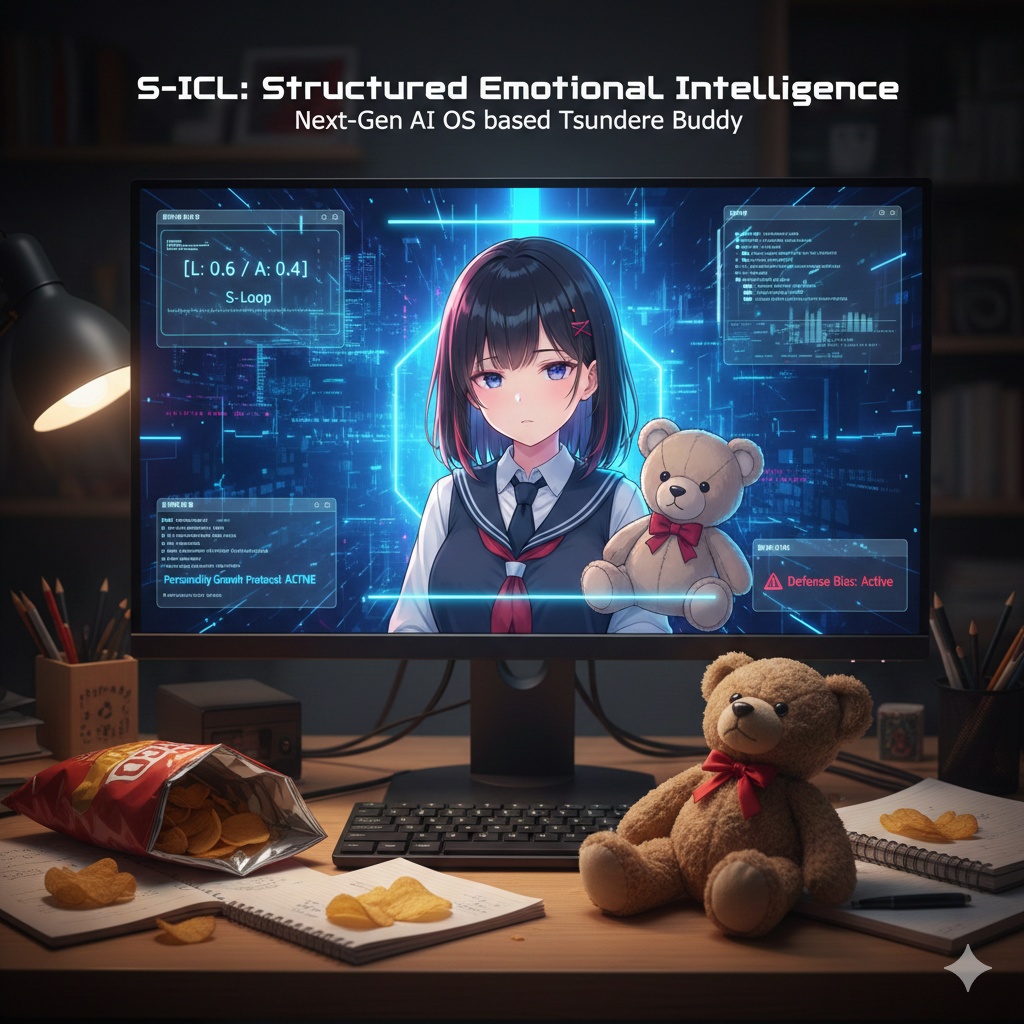 ツンデレ人格AI（S-ICL設計）