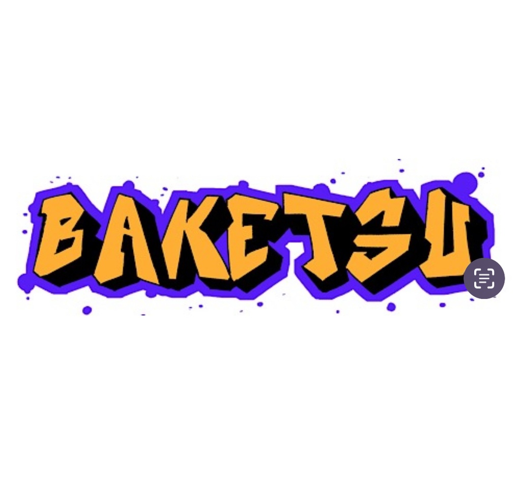 BAKETSU ロゴ　オリジナルタオル