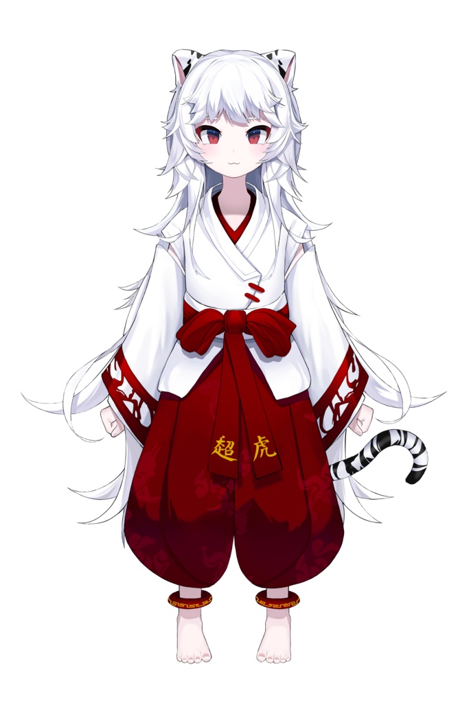 White tiger live2D original model