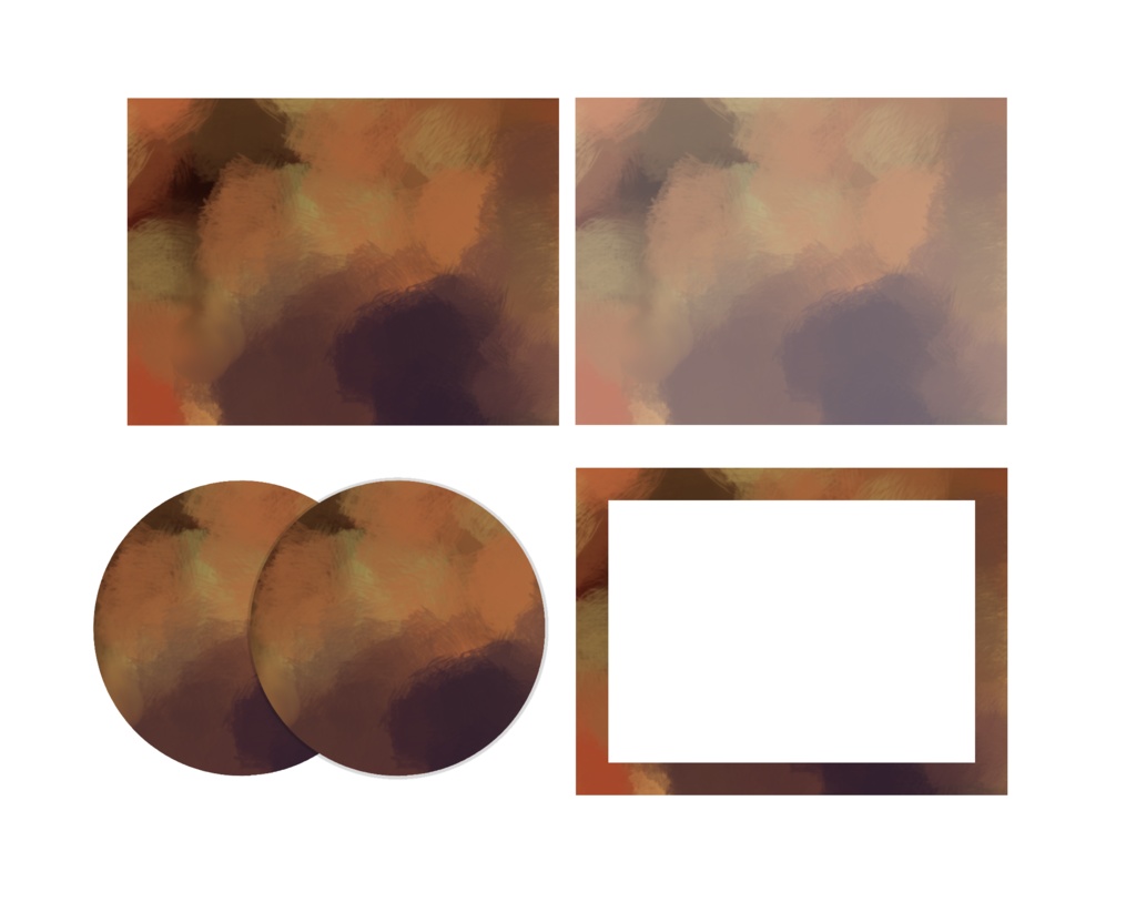 【ココフォリア向け素材】油彩画風素材セット