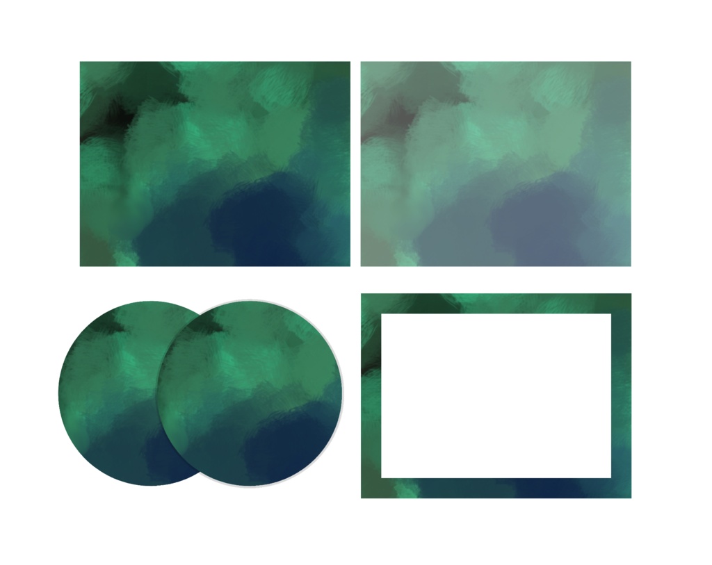 【ココフォリア向け素材】油彩画風素材セット