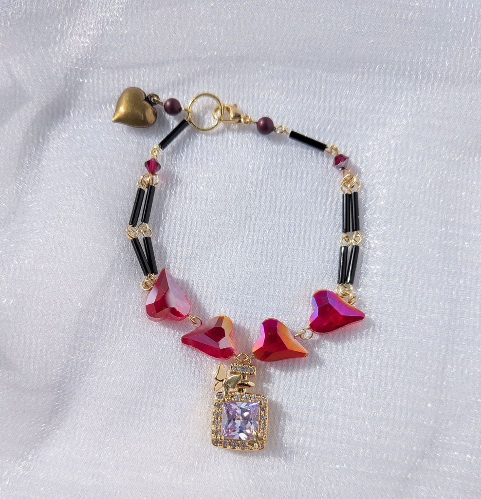 天堂天彦 イメージブレスレット ハートのブレスレット