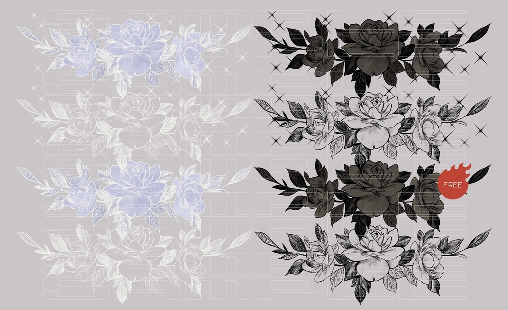 【無料有】花素材5