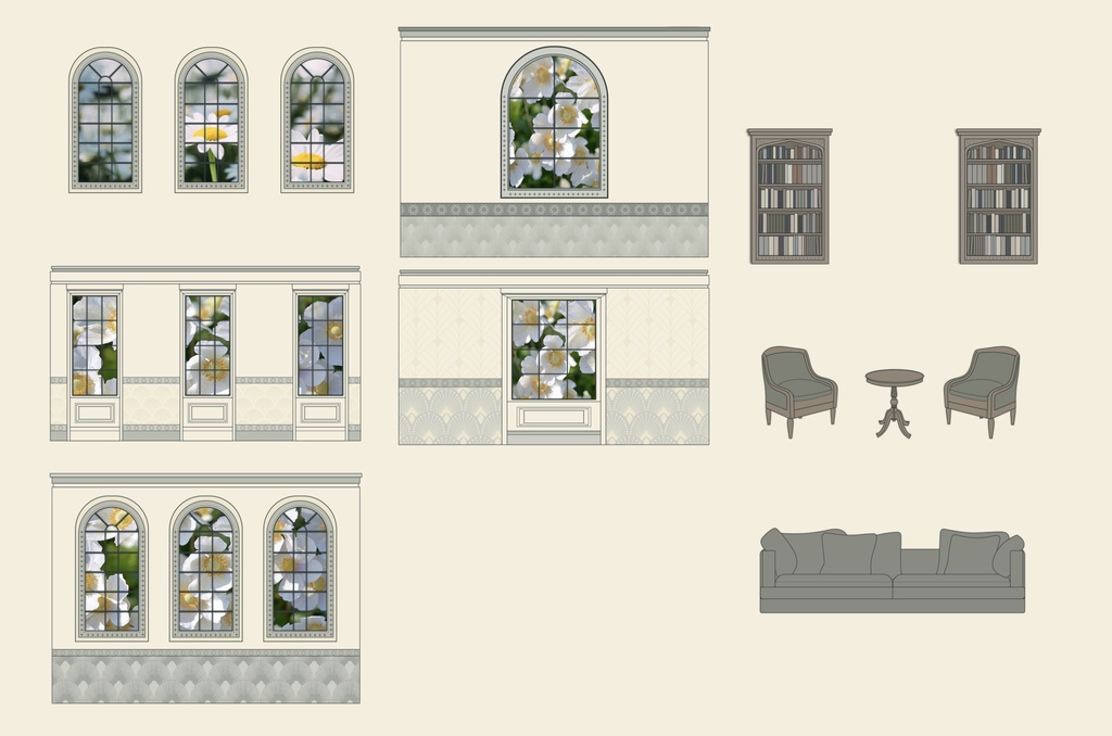 フレーム素材59