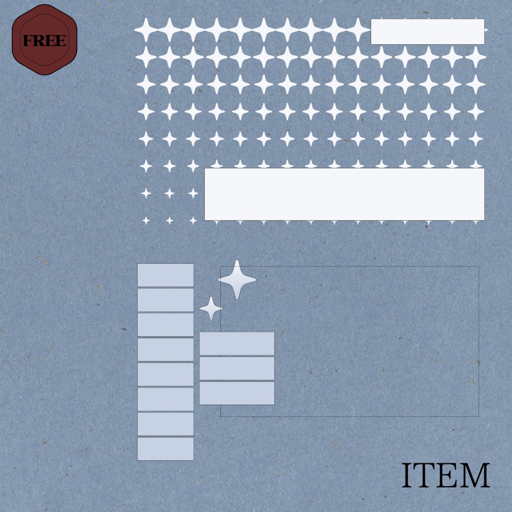 ディスプレイ用素材