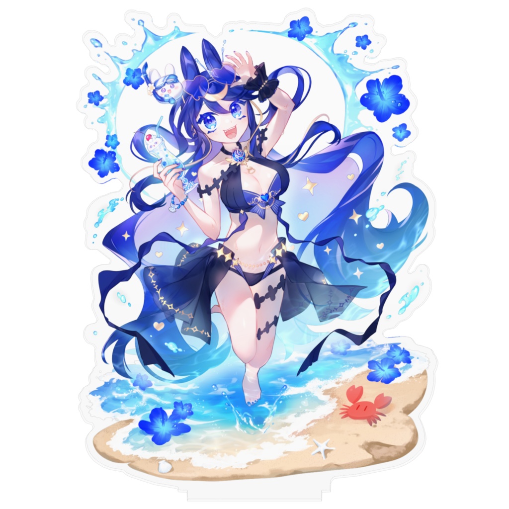 【期間限定】兎神海ラメア2025誕生日記念 ‐アクリルフィギュア‐ 160mm