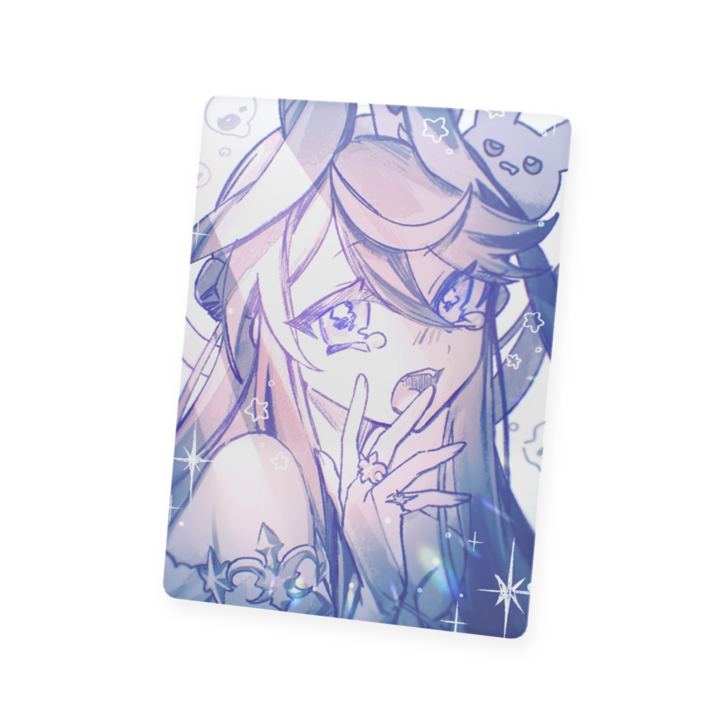 【期間限定】兎神海ラメア2025誕生日記念 ‐プラスチックカードB‐ 63mm×88mm