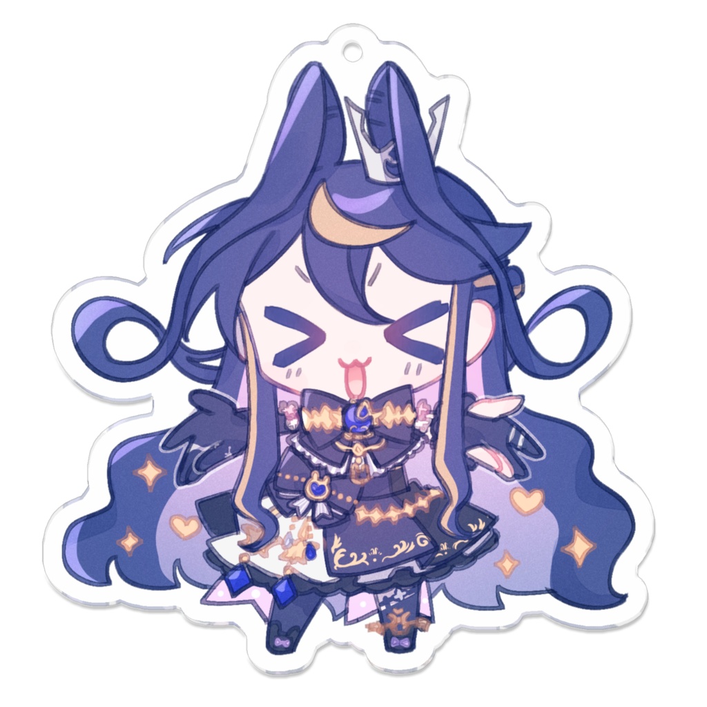 【期間限定】兎神海ラメアHalfAnniversary ‐アクリルキーホルダー‐ 70mm