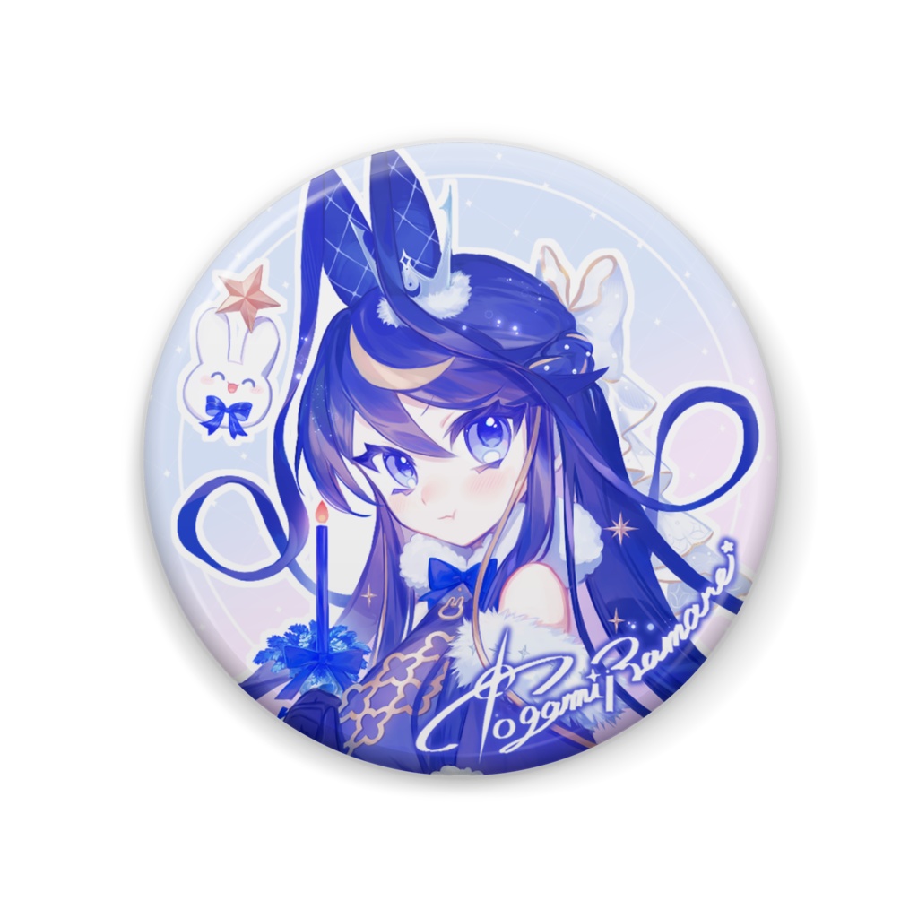 【期間限定】兎神海ラメアHalfAnniversary ‐缶バッジ‐ 57㎜