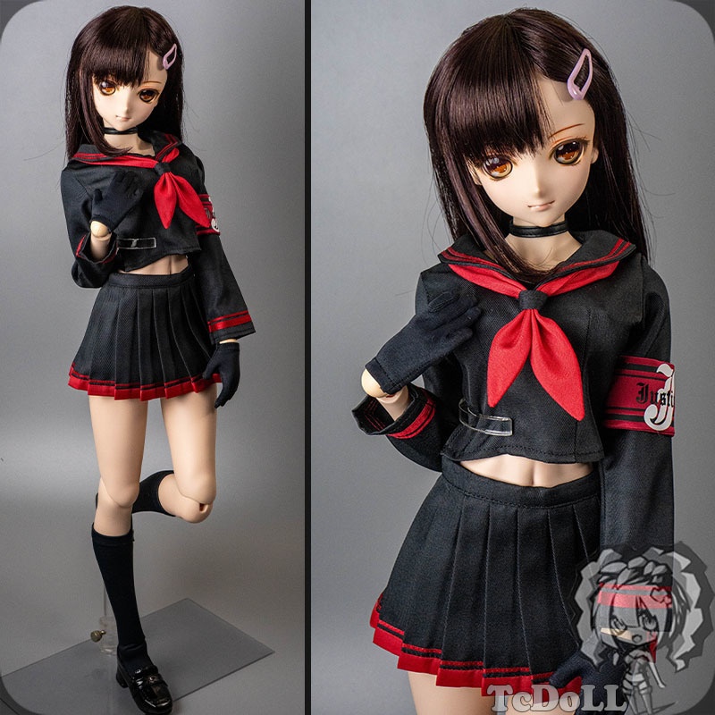 ブルーアーカイブ イチカ 制服 60cmドール衣装セット