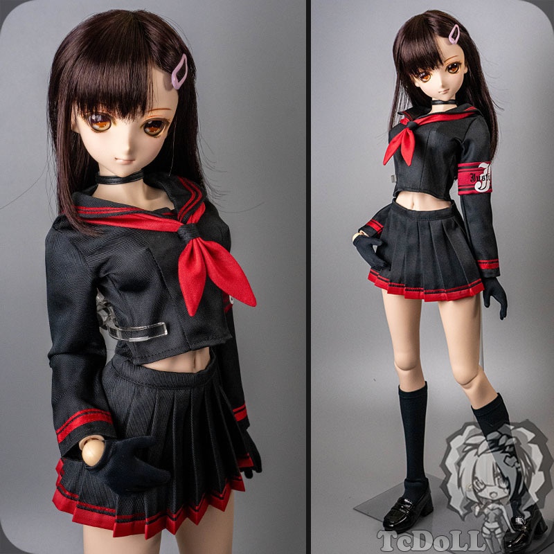 ブルーアーカイブ イチカ 制服 60cmドール衣装セット