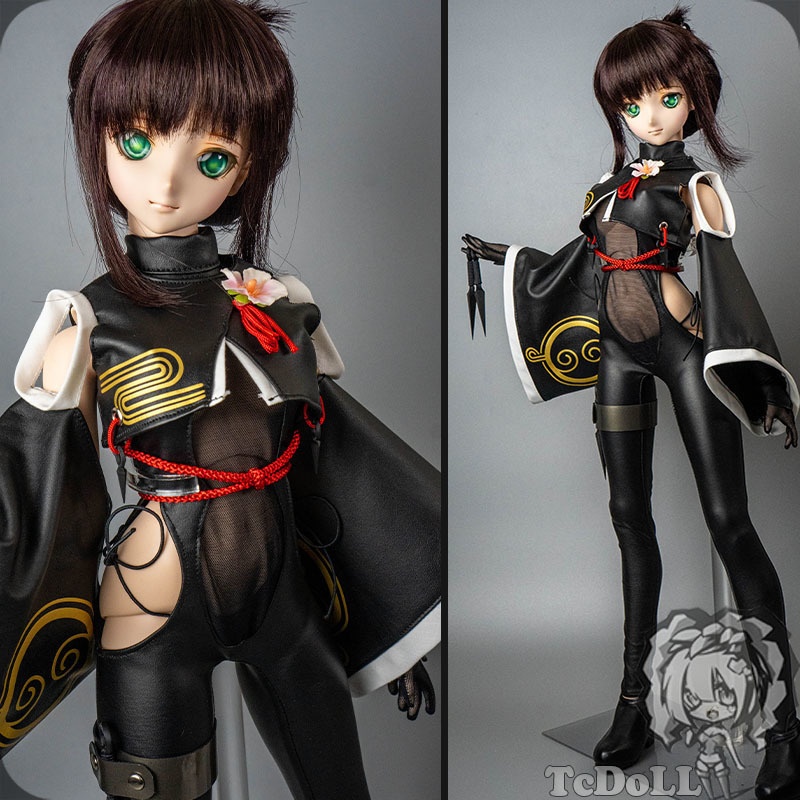 60cmドール衣装 勝利の女神:NIKKE サクラ(黒夜密行) 衣装セット