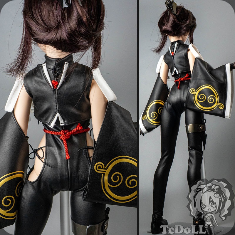 60cmドール衣装 勝利の女神:NIKKE サクラ(黒夜密行) 衣装セット